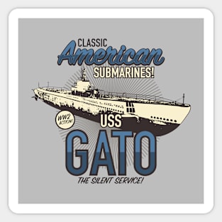 USS Gato Sticker